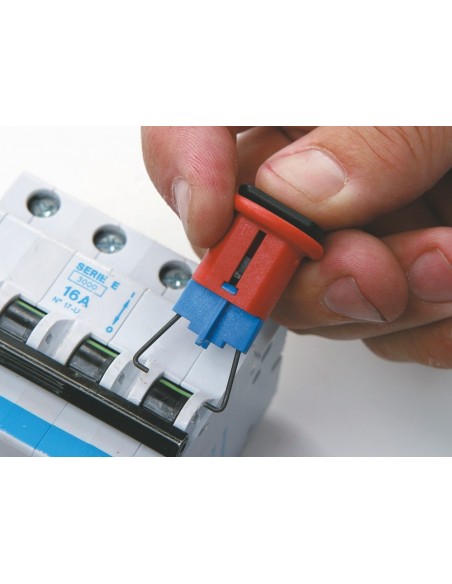 MCB Master Miniature Circuit Breaker Lockout pins x 10pcs & Terminal driver 