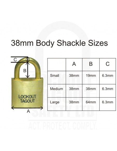 medium padlock